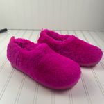 UGG  Women’s Fuzzy Slippers Hot Pink Size 8 Photo 2