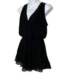 Show Me Your Mumu ✨ Riri Sz Medium Romper in Black Chiffon✨ Photo 4