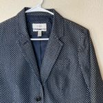 J.Crew navy blue polka dot schoolboy blazer in cotton 6 Photo 1