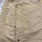 Chico's NWOT CHICO’S Utility Crop Pants 0.5 Tan Luxe Twill Stretch Rolled Cuffs Photo 5