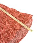 Liberty Love  Smocked Milkmaid Tiered Midi Dress Size M Ditsy Print Romantic BOHO Photo 10