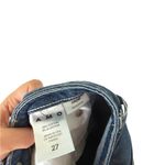 AMO Jane Cropped Flare Jean in Old School Blue Size 27 Photo 4