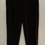 Eileen Fisher  Black Tencel Lyocell Elasthane Jogger Pants L G Photo 0