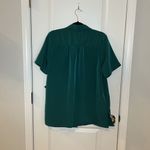 Woman Within  Women’s Top 14/16 Button Up  Satin $5 Photo 1