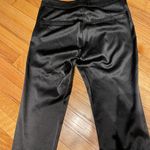 H&M Vintage Y2k Satin Shiny Zip SIDE Skinny Fit Slim Straight Trousers Casual Dress Pants Work Office club sexy hot night out Whimsgoth Photo 4