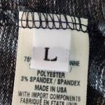 Bella Dahl Charcoal Gray Soft Knit T-shirt Midi Dress Size Large Cozy Gray Dress Photo 6