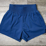 Zyia  High-Waisted Blue Shorts Photo 0