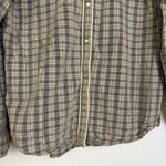 Berenice Paris Western Shirt Womens Plaid Long Sleeve Pearl Snap Cowgirl Cotton Black Size M Photo 3