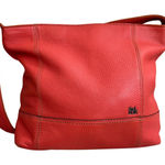 The Sak Coral papaya Leather Shoulder Bag Everyday Casual Purse Stylish Handbag Photo 0