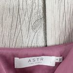 ASTR The Label Dress Women’s Size Small Pink Trista Satin Gold Chain Mini NWOT Photo 6
