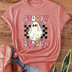 Boutique Halloween Ghost Spooky Season Graphic Tee Photo 0