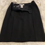 Jones New York 100% WOOL BLACK SKIRT SIZE 4 waist 28” length 22” BRAND NEW Photo 0