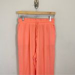 Boston Proper ‎ Gauze Wide Leg Pull On Pants Orange Size M Resortwear Photo 4