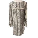 Roxy  April‎ Morning Long Sleeve V Neck Boho Pullover Mini Dress Size Medium NWT Photo 8