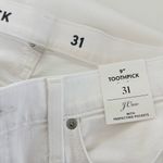 J.Crew NWT 9" Mid-rise Toothpick Jean White Photo 3