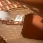 ban.do “Throw Stuff In Here” Tote Bag Orange Geo Print Shoulder Bag Large Brown Photo 5