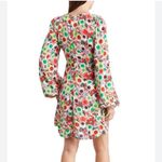 NWT AFRM Caprice Long Sleeve Mini Dress in Summer Daisy Bouquet Women’s size XS​ Red Photo 13