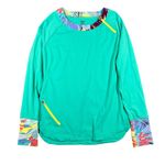 Title Nine  Womens Small Green Sunbuster‎ Pullover Shirt Long Sleeve Pullover UPF Photo 0
