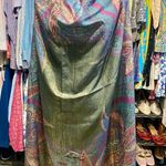 Oscar de la Renta  Scarf made in India. Multi Colored with metallic threading Photo 0