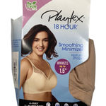 Playtex  18 Hour Women's 36DDD Smoothing Minimizer Bra 4697 Nude NEW Photo 0