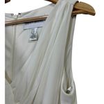 David's Bridal David’s Bridal Ivory Ruffle Gown Size 8 Chiffon Formal Wedding Guest‎ Dress Photo 7