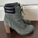 Timberland Women's Allington Heights Lace Grey/Green Boots Size 6.5 Photo 0