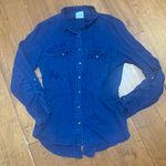 Anthropologie Denim Button Down Shirt Photo 1