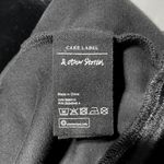 & Other Stories Velvet Sweatshirt Crewneck Long Sleeve Pullover Black Size 4 Photo 16