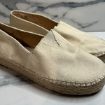 Sam Edelman  Women's Beige Canvas Cherlene Shoes Sz 8 Platform Slip-On Festival Photo 0