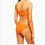 Topshop Ginger Crinkle Ring High Leg Bikini Bottoms women’s size 10 Photo 8