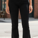 Old Navy Bootcut Black Jeans Women's Size 4 Regular Length Comfort Stretch Denim Photo 0