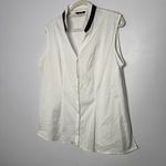 Misook  button down sleeveless top size XL Photo 1