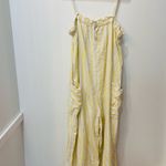 Stoney Clover Lane  X Target Striped yellow white Jumpsuit size Medium Photo 2
