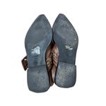 Ganni  Feminine buckle ballerinas Brown Leather Slingback Pointed Flats 39 $425‎ Photo 6