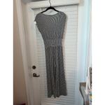 Caution to the Wind  black and white striped romper Photo 3