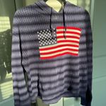 American flag sweater Purple Size L Photo 0