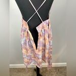 Nasty Gal Tie Dye Halter Belted Mini Dress Photo 8