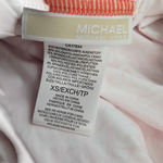 Michael Michael Kors Coral Orange Pink Tropical Tankini Halter Swim Top Size XS Photo 7