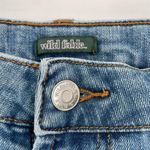 Wild Fable  Distressed Hi Rise Mom Jeans Blue Denim Medium Wash Size 12 destroyed Photo 4