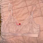 Spanx  Spotlight on Lace Pink Nude Mesh Bralette Photo 1