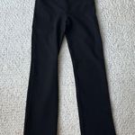 Betabrand  Straight Leg Classic Dress Pant Yoga Pants Black Small Photo 5