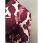 Nike Dri Fit V Neck Purple Top Short Sleeve Women's Small S Photo 2