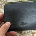 Buxton Top Grain Cowhide Black Women's Wallet Clutch Kiss Lock Photo 7