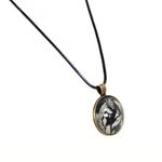 Handmade Unisex Gothic Lunar Beast Gothic Werewolf Pendant Necklace Feral Transformation Photo 2