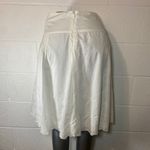 Hillard & Hanson  Casual Women's White Eyelet Midi Skirt Photo 4