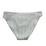 Aerie  Bikini Bottom Terry Striped Ivory Beige XXS Photo 1