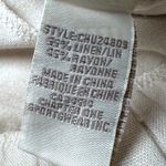 Julies & Leopold Linen Blend Drawstring Pants Womens Small Beige Lightweight Tan Size undefined Photo 5