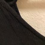 Free People Black Oxford Embroidered Long Sleeve Mini Dress Size XS Photo 14