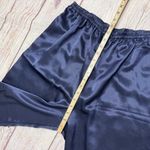 Victoria's Secret Victoria’s Secret Gold Label Vintage Pajama Set Satin Silky Red Navy Size Large Photo 12