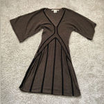 Max Studio  Sweater Dress Women size small Striped Cotton Blend Photo 0